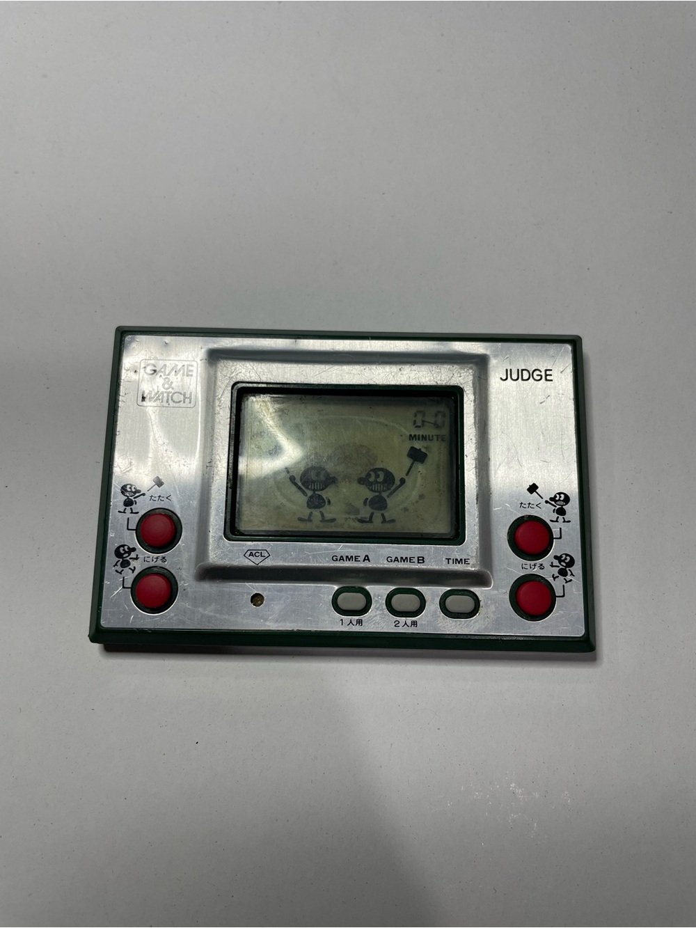 Nintendo Game & Watch Judge IP-05 Handheld Game Vintage Tested Working